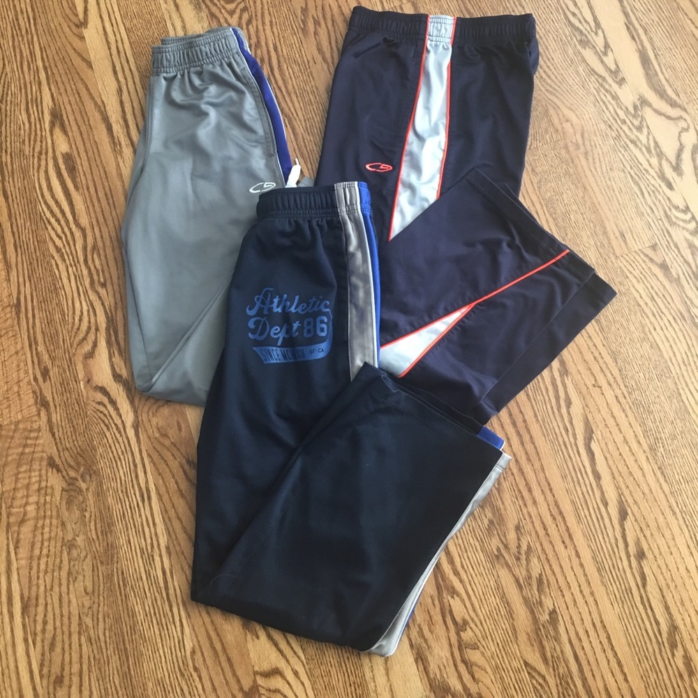Set of 3 Boys Basketball Pants Size M(8-10)